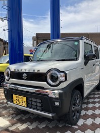 ハスラータフワイルド展示中です